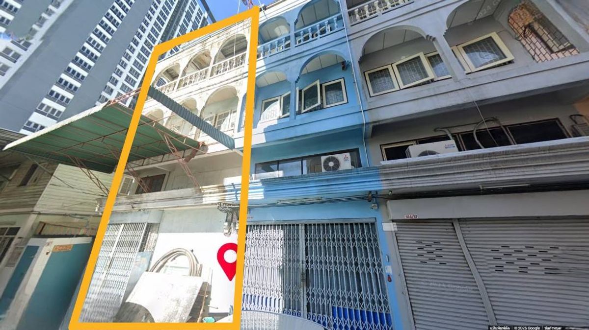 For SaleShop HouseBang Sue, Wong Sawang, Tao Pun : [M6358] Commercial building 7x12 meters 3, half layer, near MRT, Bang Cate, Bang Sue, Pracharat Road 2