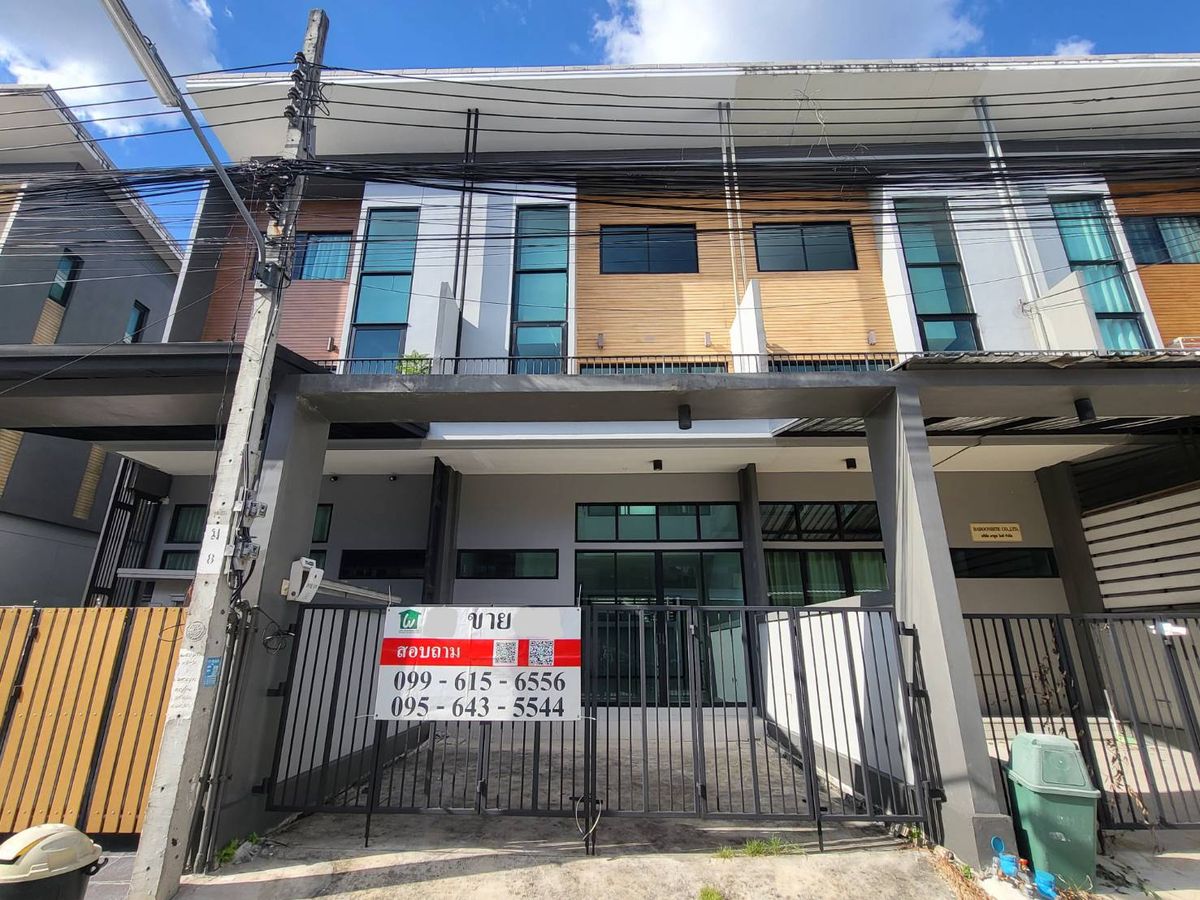 ขายทาวน์โฮมเกษตร นวมินทร์ ลาดปลาเค้า : ขาย อีโค สเปซ 2  Eco Space 2 ทาวน์โฮม 3 ชั้น บนถนนประเสริฐมนูกิจ พื้นที่ 21ตรวา. พทชส 175 ตรม. 3 นอน 3 น้ำ บ้านไม่เคยอยู่ ขาย 4,400,000