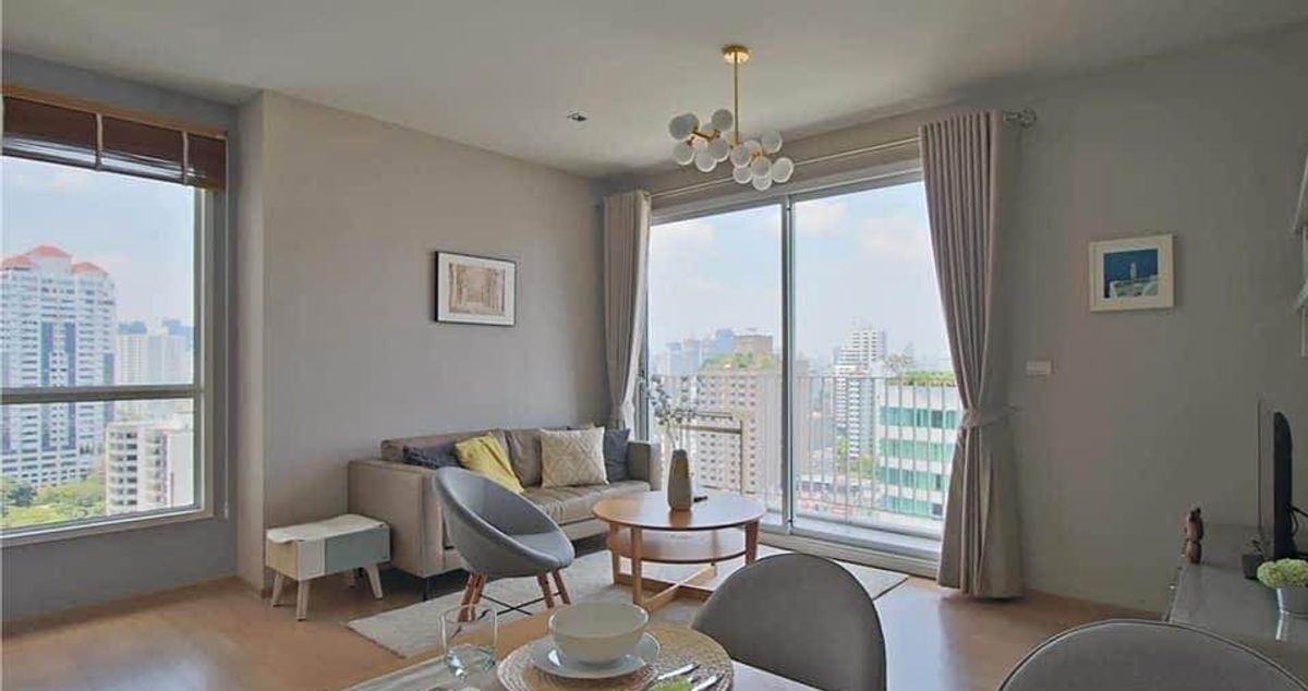 For RentCondoSukhumvit, Asoke, Thonglor : Rent for rent HQ Thonglor (HQ Thonglor) | 1 bedroom 58 sq.m. | Floor 19, complete | Near BTS Thonglor