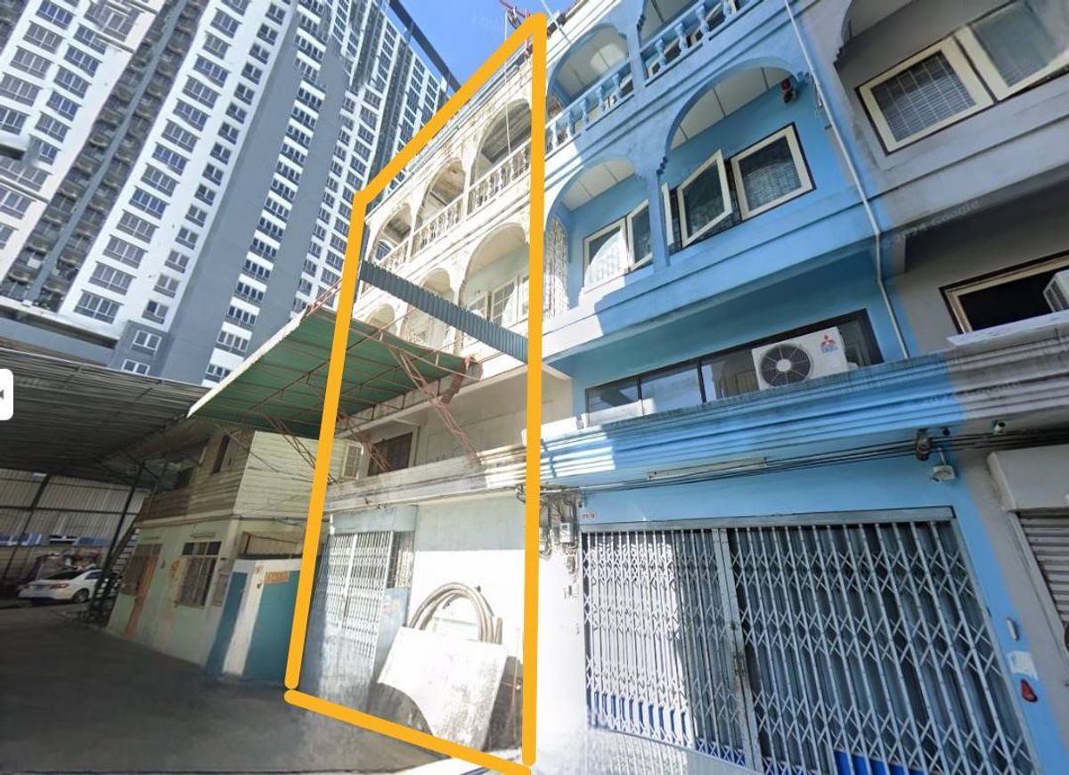 For SaleShop HouseBang Sue, Wong Sawang, Tao Pun : [M6358] Commercial building 7x12 meters 3, half layer, near MRT, Bang Cate, Bang Sue, Pracharat Road 2