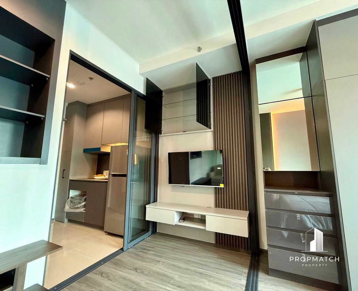 For RentCondoOnnut, Udomsuk : ✨flash deal ✨ideo Sukhumvit-Rama 4 (1Bed 1Bath 30.2SQM). Completely decorated !! Only 22,000 baht per month Tel.0981315848 @propmatch