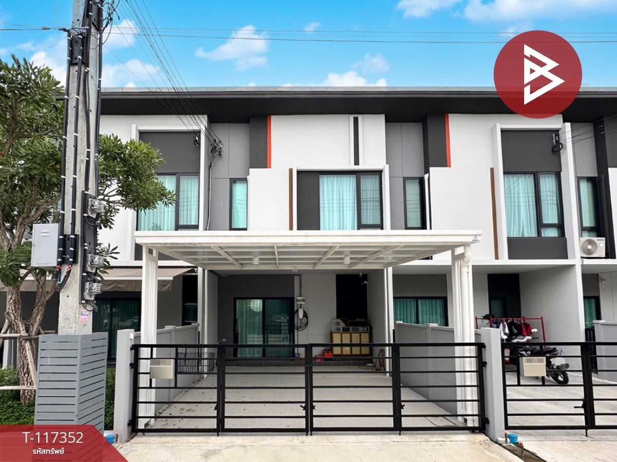 ขายทาวน์โฮมสมุทรปราการ สำโรง : ขายทาวน์เฮ้าส์ หมู่บ้านพลีโน่ ทาวน์ สุขุมวิท-บางปู (Pleno Town Sukhumvit-Bang Pu) สมุทรปราการ
