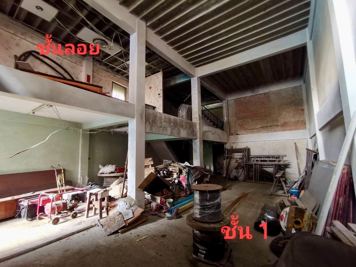 For SaleShop HouseBang Sue, Wong Sawang, Tao Pun : [M6358] Commercial building 7x12 meters 3, half layer, near MRT, Bang Cate, Bang Sue, Pracharat Road 2