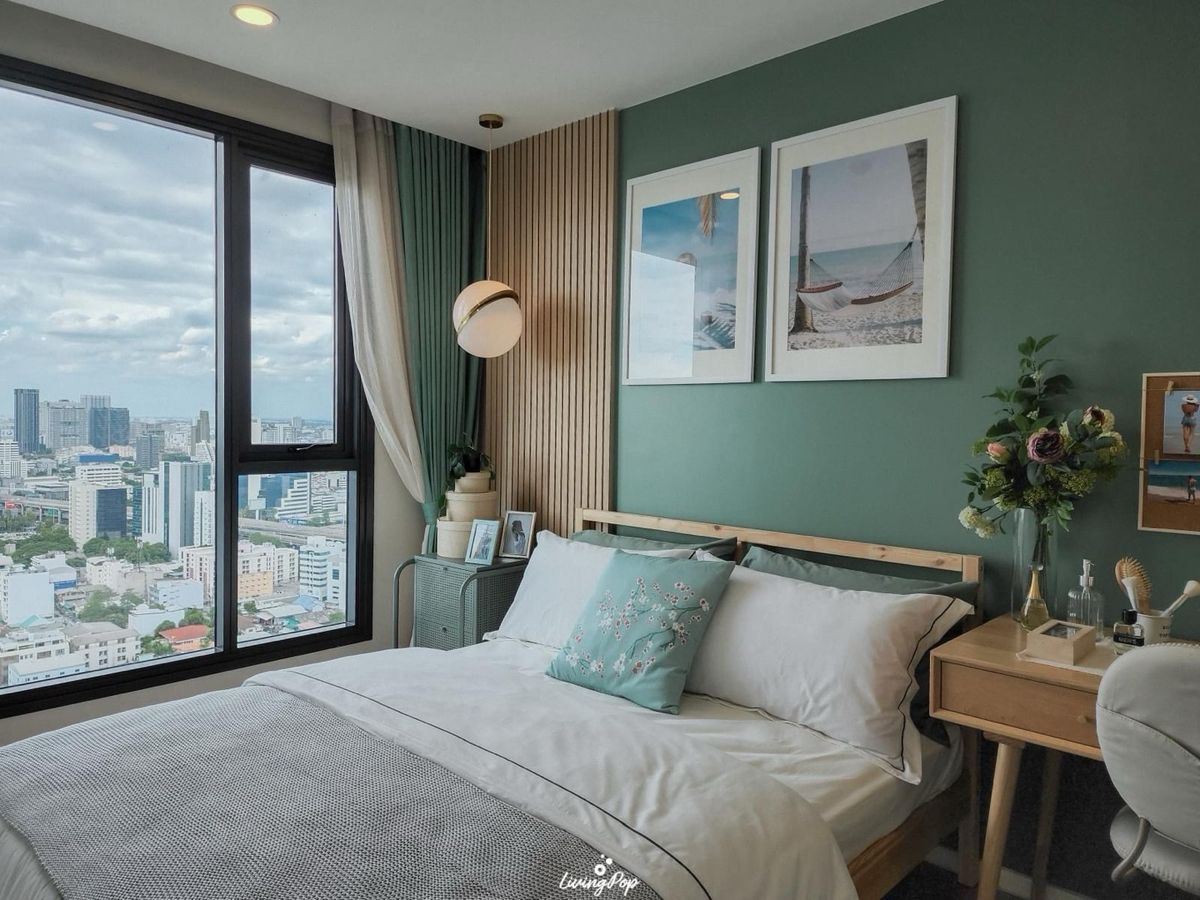 For SaleCondoSapankwai,Jatujak : 𝐃𝐞𝐍𝐢𝐦 Chatuchak near 𝐌𝐑𝐓 & amp; 𝐁𝐓𝐒 Chatuchak, comfortable installments 𝟕, 𝟎𝟎𝟎/month, do not have to pay down payment 𝐎 baht, a new room ready to move in