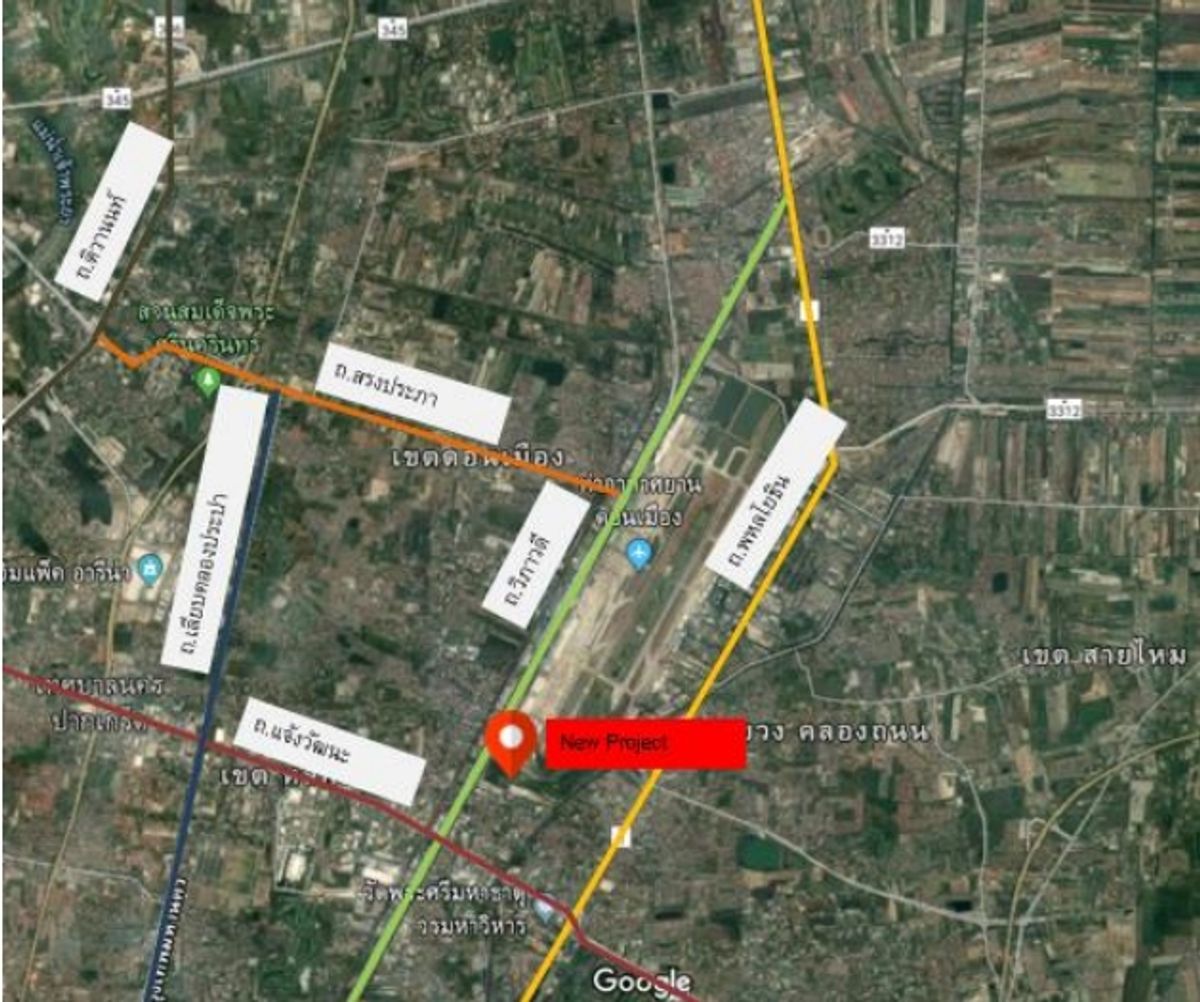 ขายที่ดินวิภาวดี ดอนเมือง หลักสี่ : ขายที่ดินถนนตัดใหม่ ดอนเมือง-เทพรักษ์ 18 ไร่ (แบ่งขายได้) โอกาสทองการลงทุน ติดต่อด่วน 086-564-6382