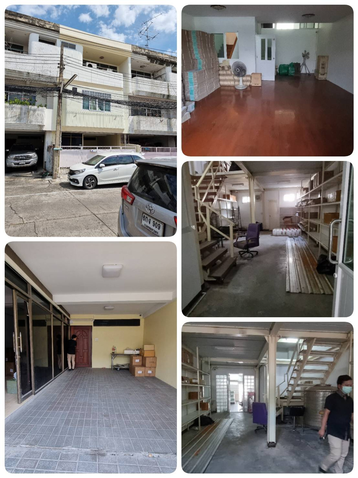 OfficeSapankwai,Jatujak : 39 sq.m. home office with warehouses in the area of 600 sq.m. Suitable for offices, ready to live near BTS, Saphan Khwai, Bang Sue Railway Station, etc.