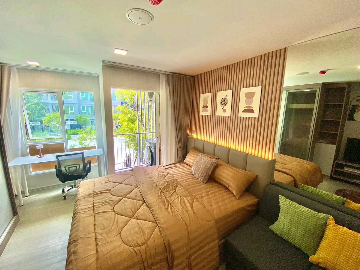 For RentCondoPathum Thani,Rangsit, Thammasat : 📍 Kave Town Island | Water park condo next to Bangkok University.