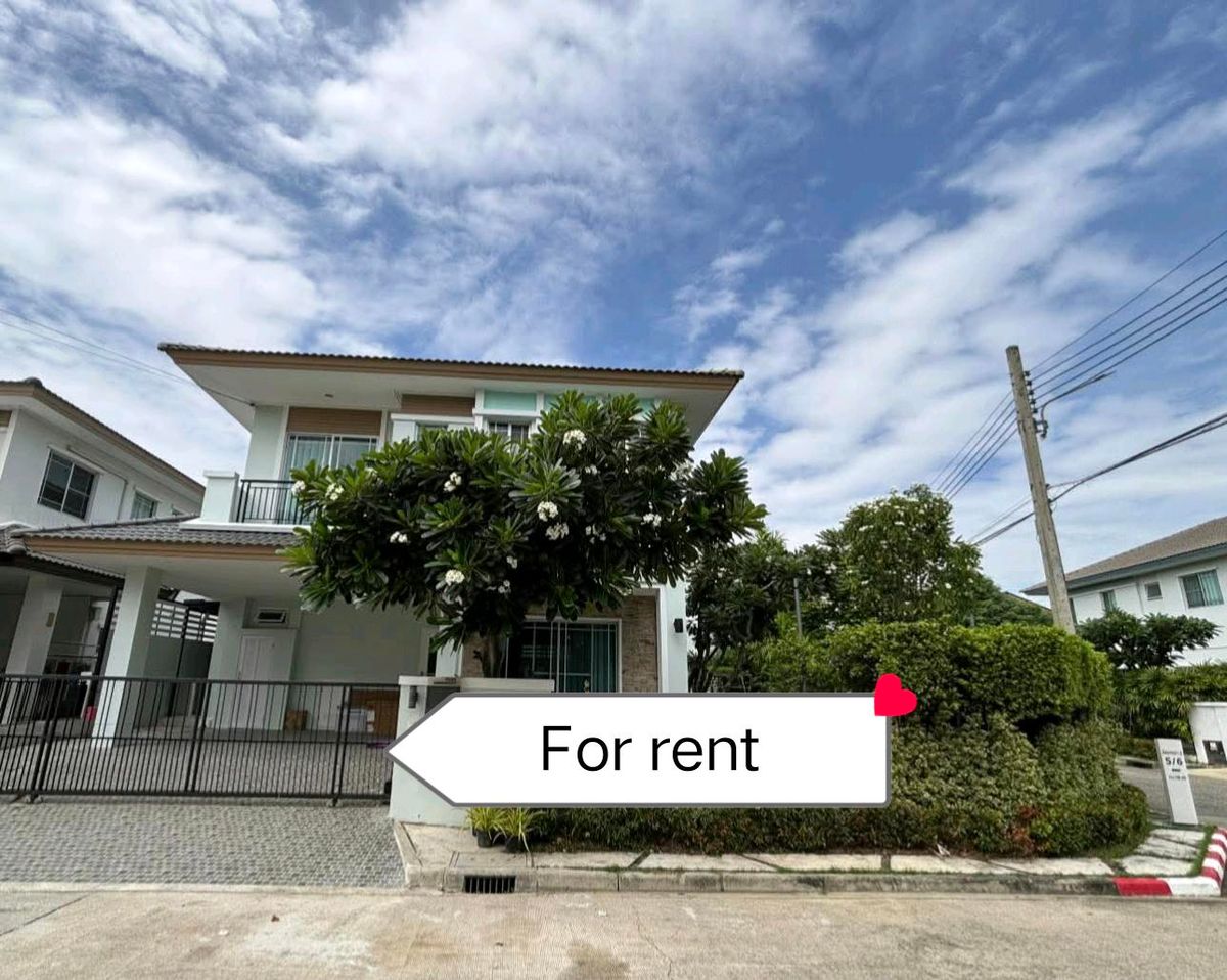For RentHouseLadkrabang, Suwannaphum Airport : 🔥🔥 House for Rent Grand Mantana 2 Wongwaen - Onnut 🔥🔥 Nearby Mega Bangna