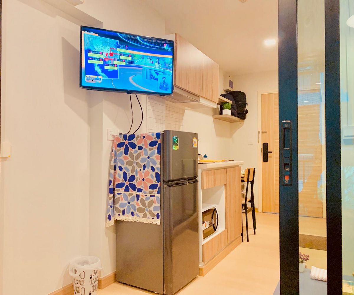For SaleCondoSamut Prakan,Samrong : Pause Sukhumvit 115 sale with tenant, 7% yield, price 1.25mb (nego)