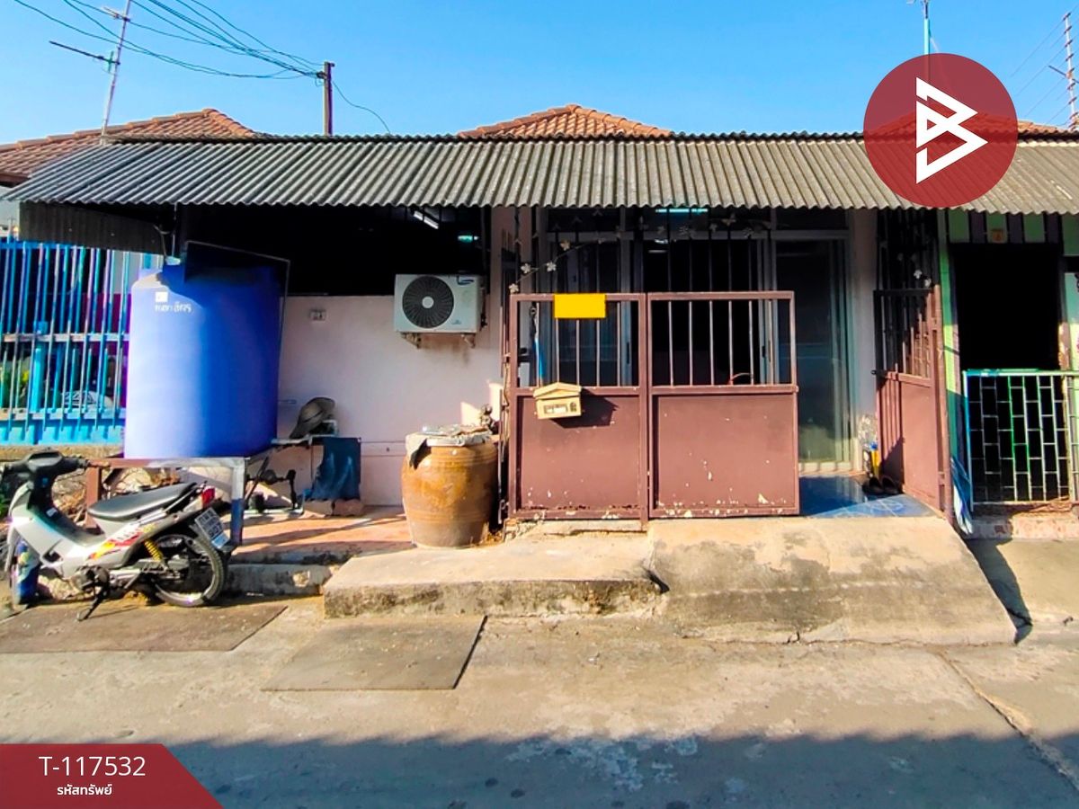 For SaleTownhomePathum Thani,Rangsit, Thammasat : Townhouse for sale Pruksa Village 2, Rangsit-Khlong 8, Thanyaburi, Pathum Thani, ready to move in