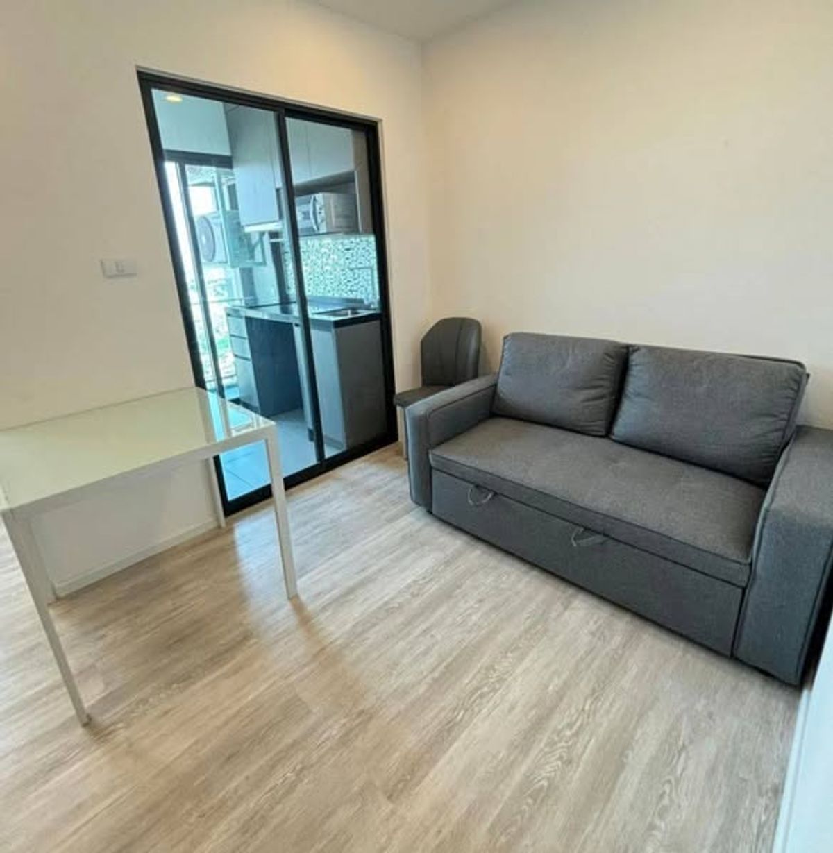 For RentCondoBang Sue, Wong Sawang, Tao Pun : For rent, The Clef River Line Chao Phraya - Wongsawang, all electrical appliances, 1 air conditioner, 10,000/d.