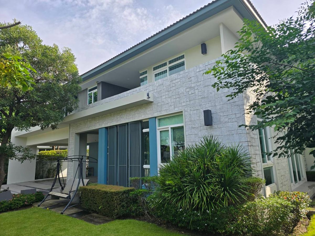 ให้เช่าบ้านลาดกระบัง สุวรรณภูมิ : 🏡 Luxury Home for Rent! วิวสวน ทำเลดีที่สุดในโครงการ มัณฑนา บางนา-วงแหวน