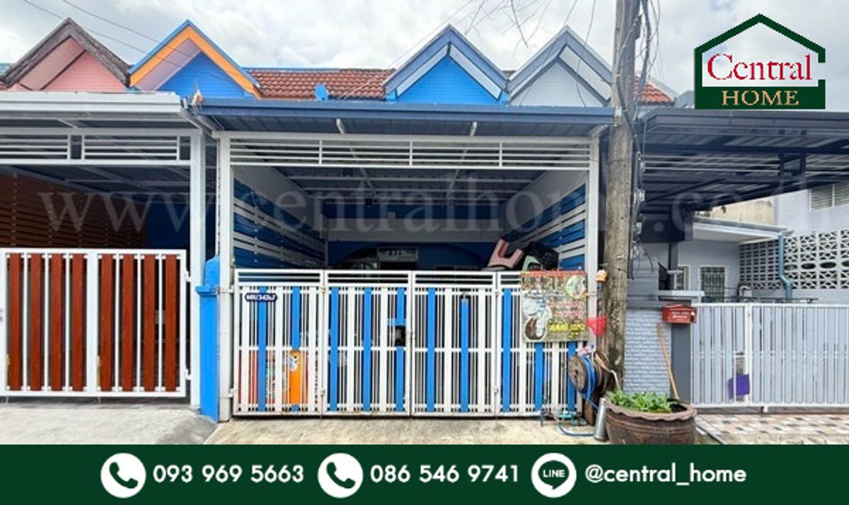 For SaleTownhomePathum Thani,Rangsit, Thammasat : Townhouse Poonphun Nihua Lam Luk Ka - Khlong 1