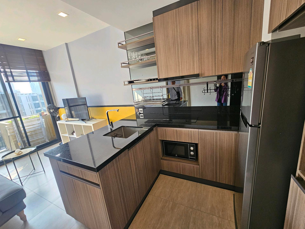 For RentCondoOnnut, Udomsuk : Beautiful garden view, 1 bedroom, 1 bathroom, Kawa House, Kawa Hauus