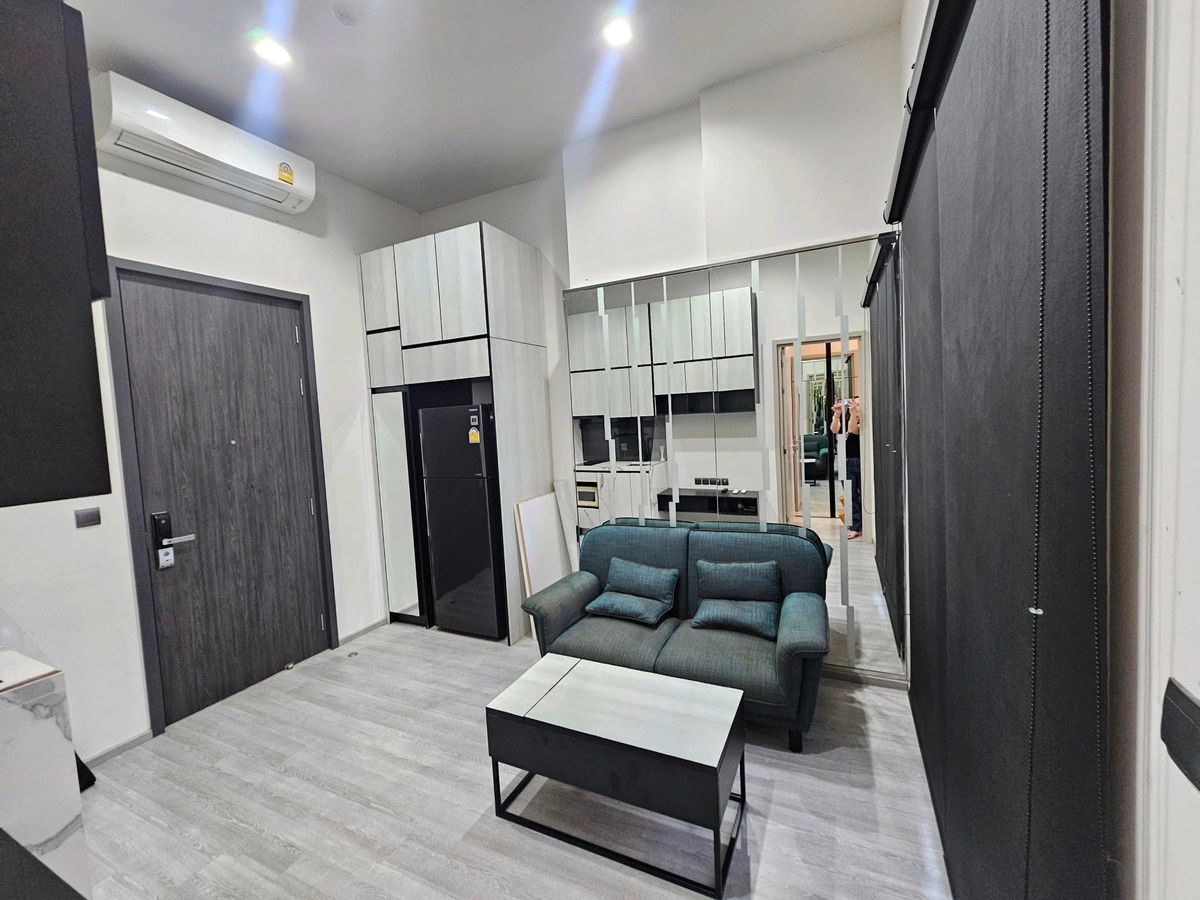 For RentCondoOnnut, Udomsuk : Beautiful room, city view, rent 1 bedroom, 1 bathroom, The Line Sukhumvit 101 The Line Sukhumvit 101
