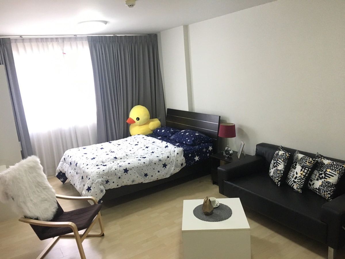For RentCondoLadkrabang, Suwannaphum Airport : K-6467 for rent! D -Condo Onnut Suvarnabhumi, good location near Suvarnabhumi Airport