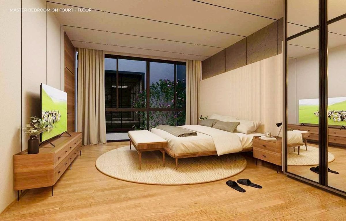 For SaleHome OfficeSamut Prakan,Samrong : The Mixx Preakasa, The Mix, Phraeksa, Home, Home, 4.5 layers, with an elevator near Sukhumvit Road and BTS Phraeksa Station Code: T8223