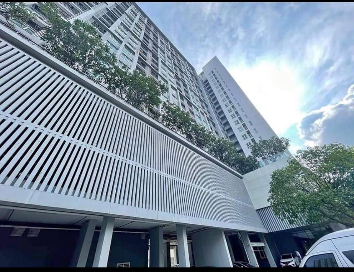 For SaleCondoThaphra, Talat Phlu, Wutthakat : 2 bedrooms, 2 water standards, red label conditions