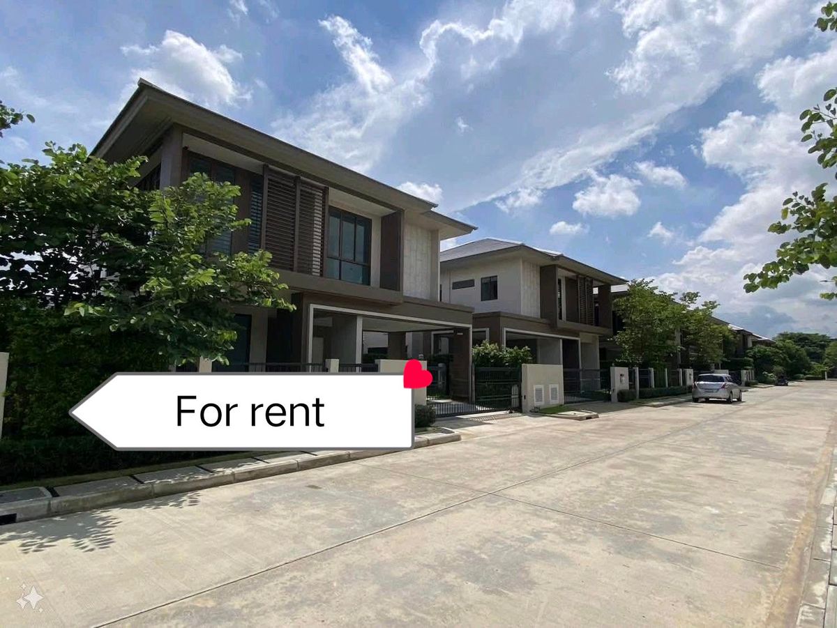 ให้เช่าบ้านพัฒนาการ ศรีนครินทร์ : 🔥🔥House for Rent Burasiri Krungthep - Kreetha 🔥🔥