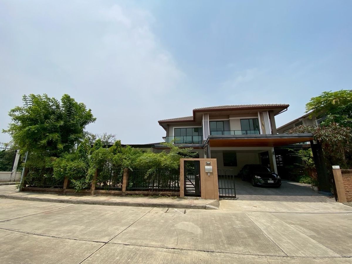 ให้เช่าบ้านพัฒนาการ ศรีนครินทร์ : ให้เช่า The Plant Exclusique พัฒนาการ38 บ้านใหญ่ 300 ตรม 4 นอน แปลงมุม