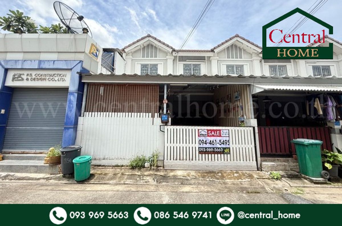 For SaleTownhomePathum Thani,Rangsit, Thammasat : Townhouse, Pruksa 65/1 Rangsit-Khlong 2, Cheap