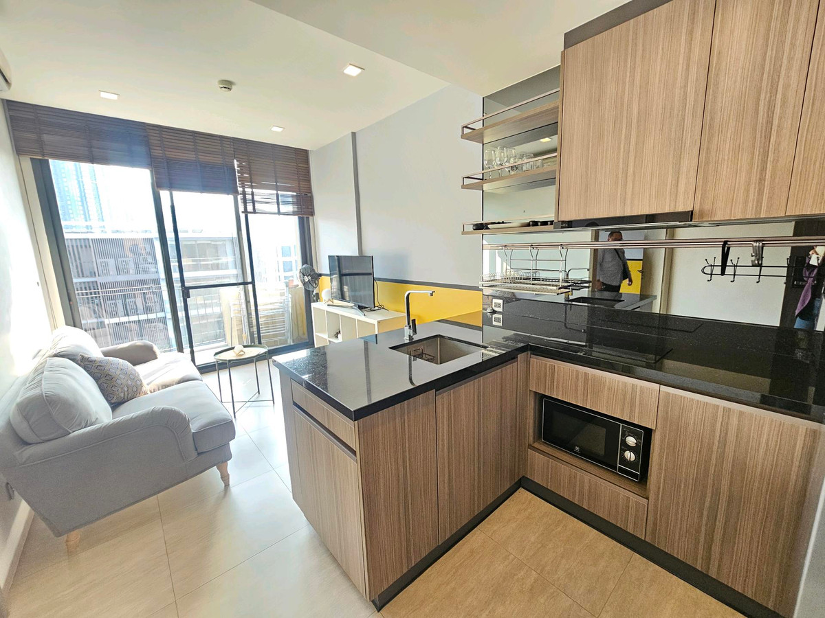 For RentCondoOnnut, Udomsuk : Beautiful garden view, 1 bedroom, 1 bathroom, Kawa House, Kawa Hauus