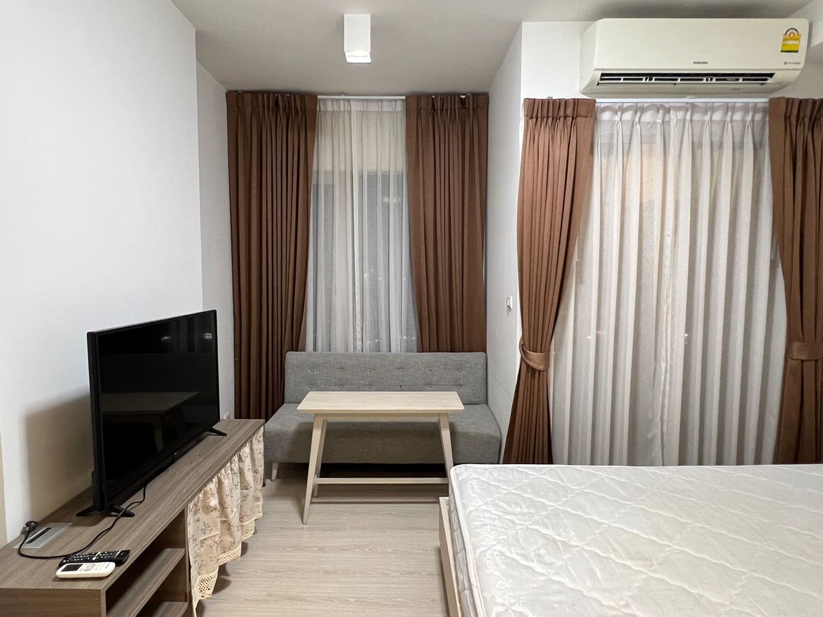 ให้เช่าคอนโดรัชดา ห้วยขวาง : Chapter one Eco Huaikwang  - Studio 10,000 Best price - Hurry to booking 