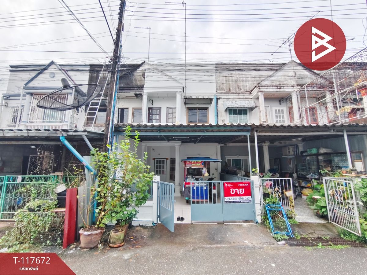 For SaleTownhomeChanthaburi : 2 -story townhouse for sale, area 20 sq.wah, Tha Chang Chanthaburi