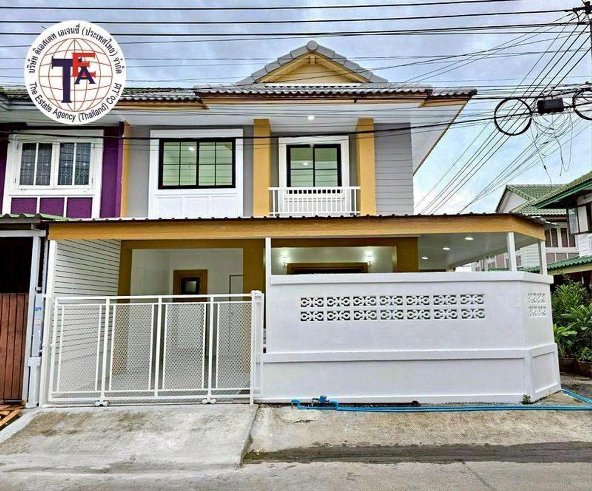 ขายทาวน์โฮมนนทบุรี บางใหญ่ บางบัวทอง : ขายทาวน์เฮ้าส์ 2 ชั้น หมู่บ้านพฤกษา 10 ไทรน้อย นนมบุรี รถไฟฟ้าสีม่วง ตลาดบางใหญ่ เซ็นทรัลเวทเกต โฮมโปร แม็คโทร รพ.ไทรน้อย อิเกีย 