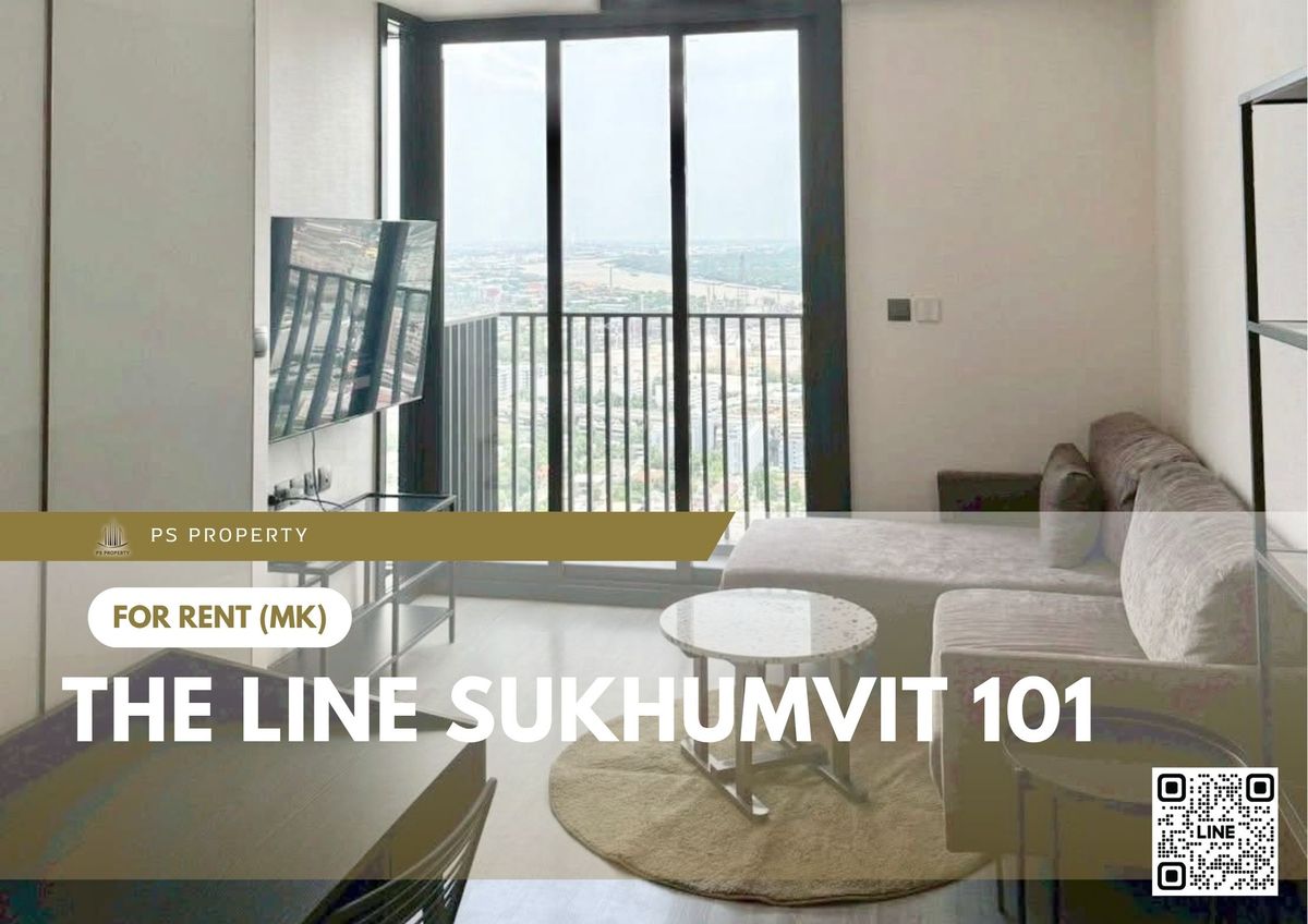 For RentCondoOnnut, Udomsuk : For rent ✨ THE LINE Sukhumvit 101 ✨ DUPLEX room, fully furnished and equipped, near BTS Punnawithi
