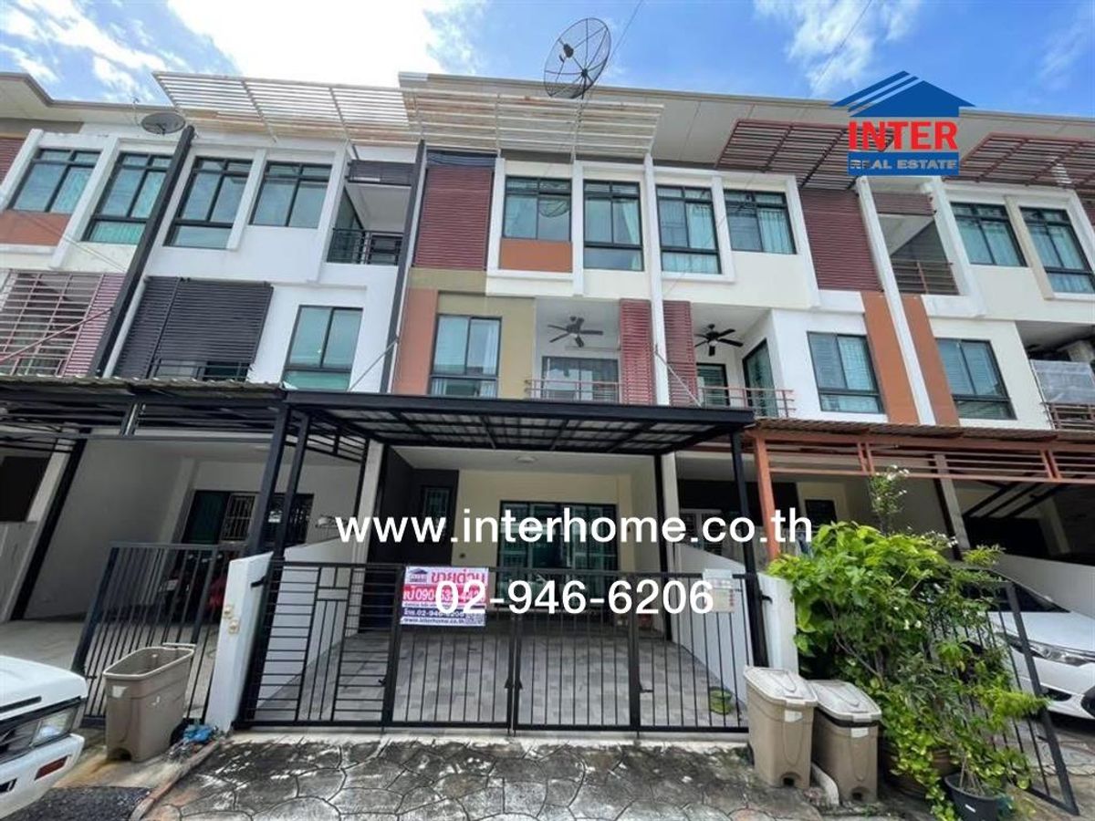 ขายทาวน์โฮมเอกชัย บางบอน : ทาวน์โฮม 3 ชั้น 19.4 ตร.ว. หมู่บ้านซิกเนเจอร์ เอกชัย-บางบอน ซอบเอกชัย64/5 ถนนเอกชัย เขตบางบอน กรุงเทพมหานคร