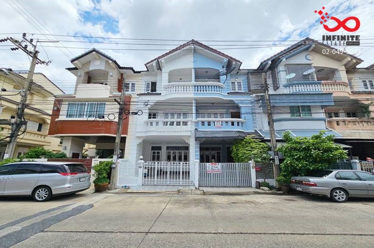 For SaleTownhomeChaengwatana, Muangthong : Selling a 3.5 floor townhome Chaeng Watthana-Pak Kret, near pink MRT
