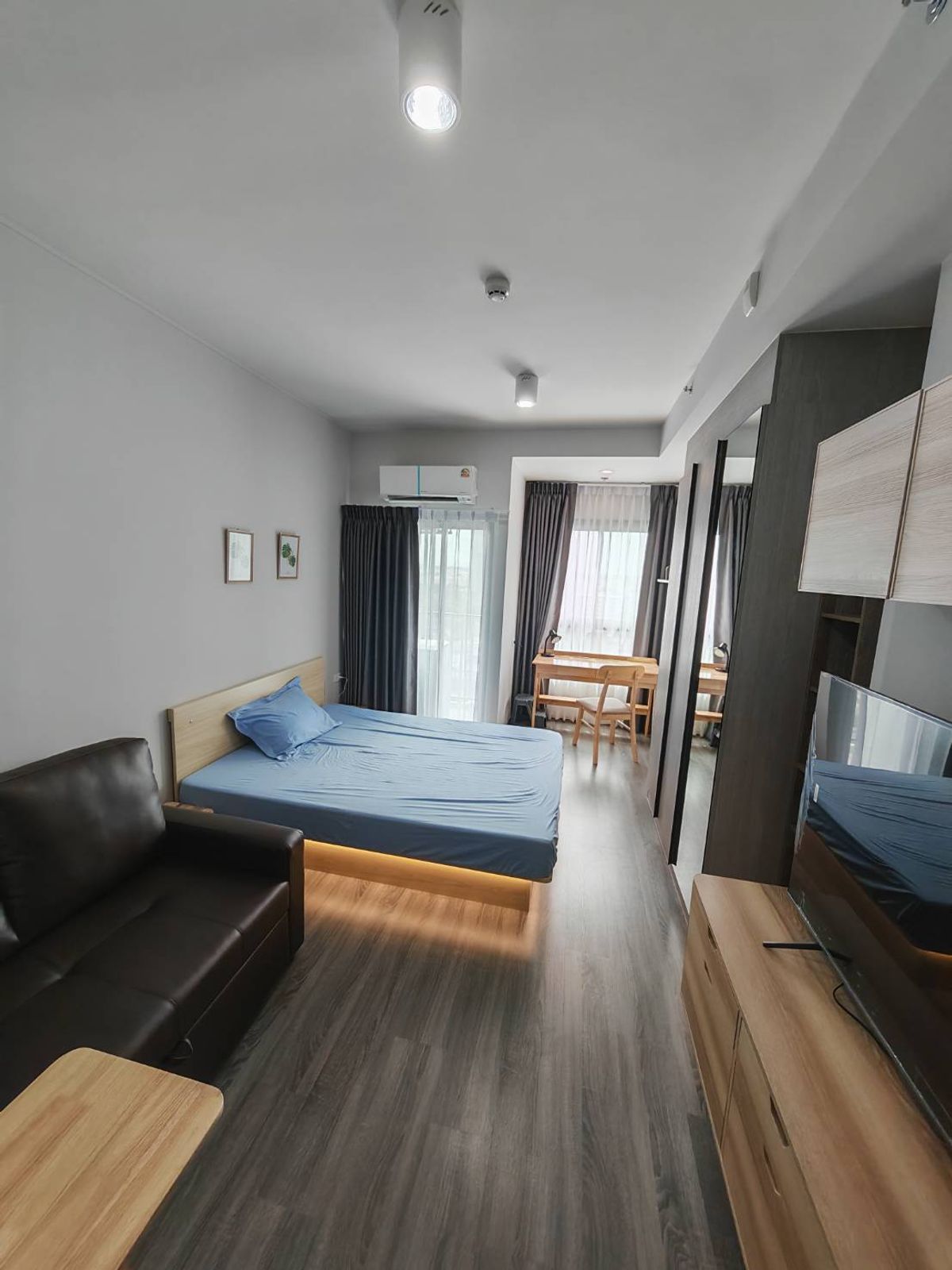 For RentCondoSeri Thai, Ramkhamhaeng Nida : T5280768 Condo for Ideo Ramkhamhaeng Lamsali Station, 24 sq.m. studio, 14th floor