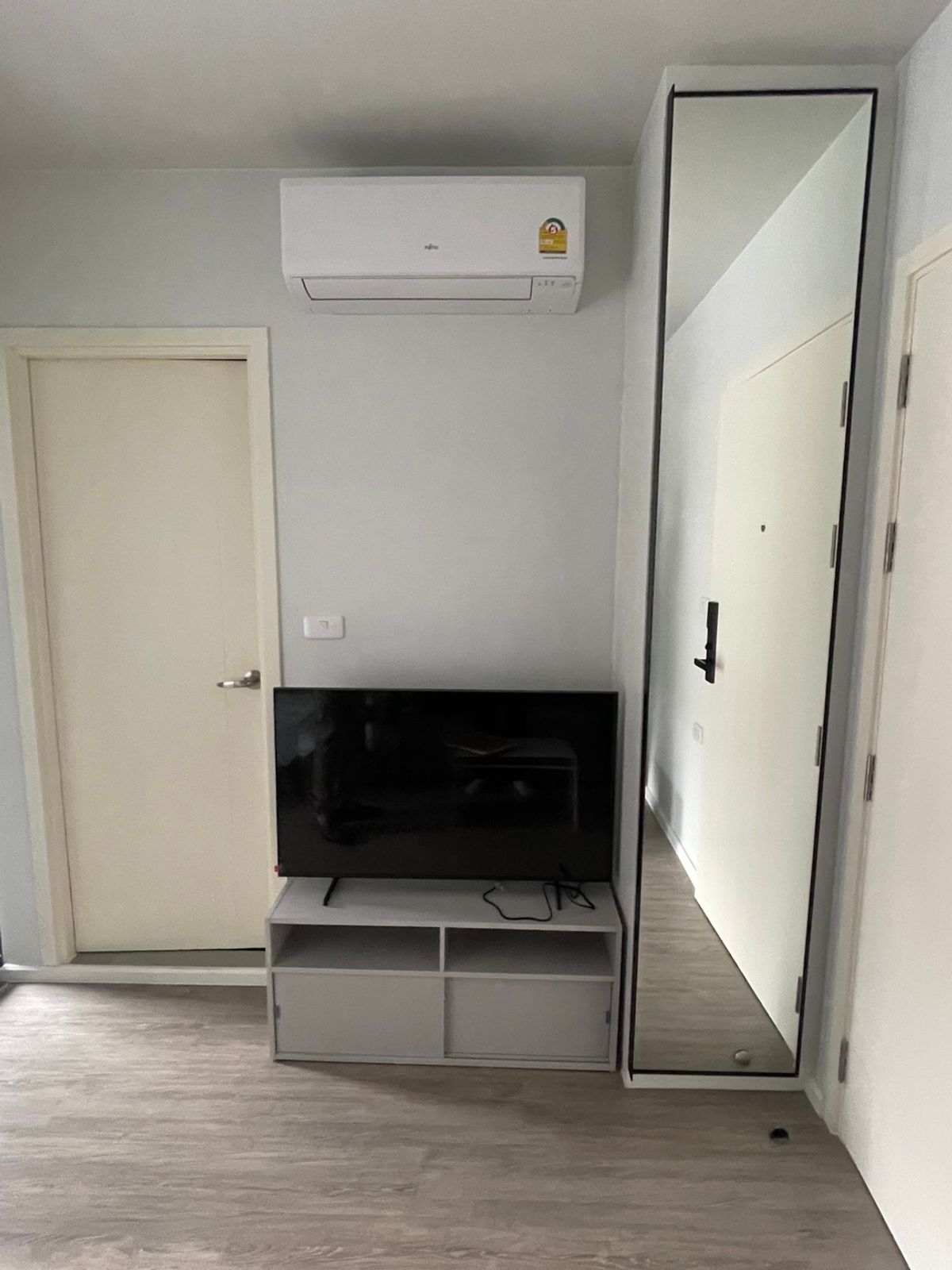 For RentCondoOnnut, Udomsuk : Rental Blue Sukhumvit 89, 1 bedrooms, 28 sqm. Full, complete with electrical appliances. Ready to enter only 15,000 baht/month.