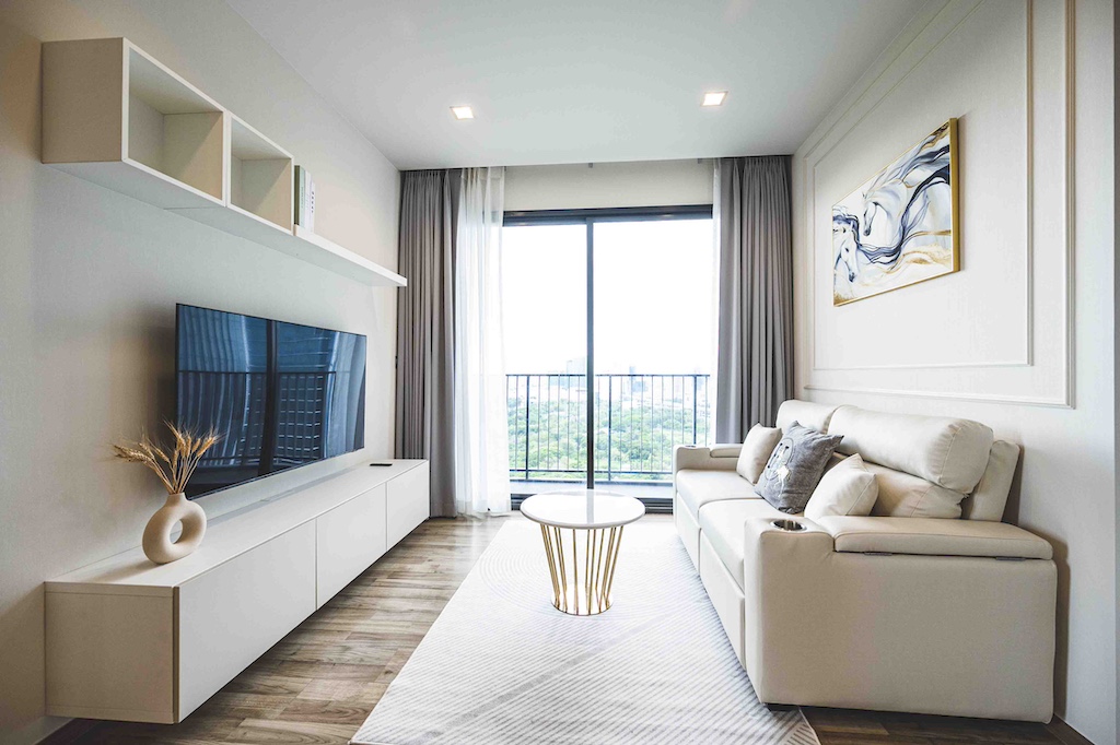 For RentCondoSapankwai,Jatujak : 🔥For urgent rent+🔥The Line Chatuchak, near BTS Mo Chit and MRT Chatuchak, fully furnished, ready to move in