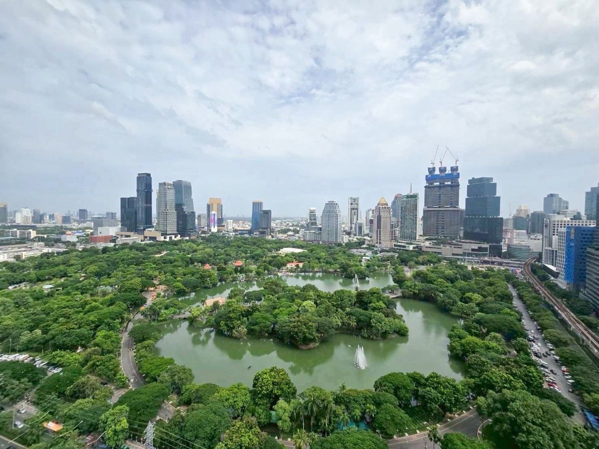 CondoWitthayu, Chidlom, Langsuan, Ploenchit : ▲ 185 Rajadamri ▲ For Sale 135 MB | For Rent 160k ❤️‍🔥Full Lumpini Park View ❤️‍🔥
