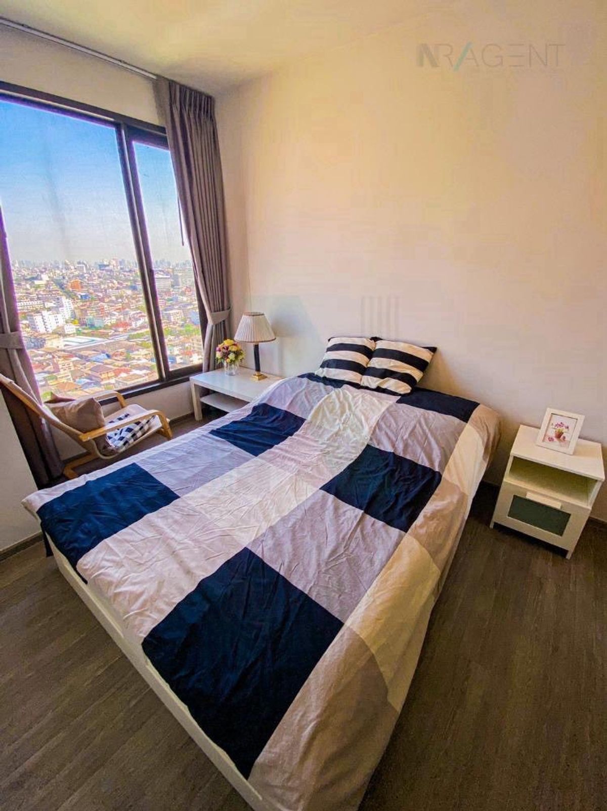 ให้เช่าคอนโดวงเวียนใหญ่ เจริญนคร : Nye by sansiri 1 ห้องนอน 1ห้องน้ำ 35 ตรม. ห้องวิวสวยมากก!! 17,000 เท่านั้น