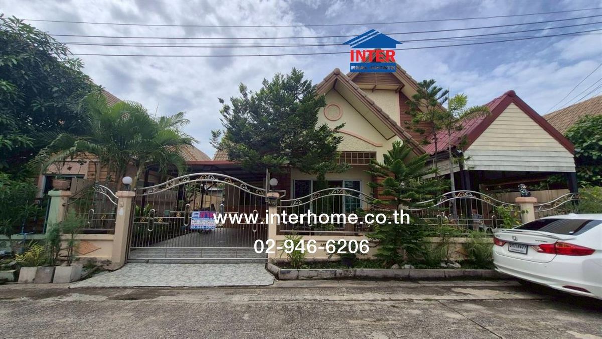 ขายบ้านอยุธยา : บ้านเดี่ยว 2 ชั้น 51 ตร.ว. หมู่บ้านเปรมประชา เลคแอนด์พาร์ค2 ถนนเลียบคลองเปรมประชากร บางปะอิน พระนครศรีอยุธยา