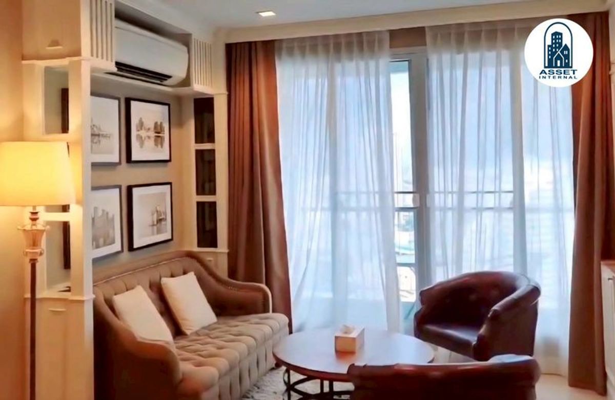 For SaleCondoSathorn, Narathiwat : View of the Chao Phraya River. 🌊 Condo Rhythm Sathorn Sathorn 2 Bedroom, North Building, Floor 27, near BTS Taksin, ready to stay in Fully Furnished, Sathon District, Bangkok.