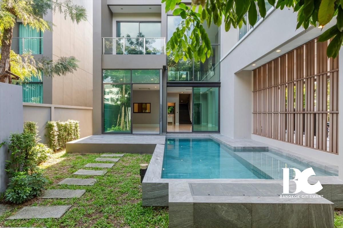 ขายบ้านวิภาวดี ดอนเมือง หลักสี่ : THe gentry วิภาวดี Pool Villa 593 sq.m ราคาพิเศษสุด 59MB. 5นอน 7 น้ำ 4 จอด Call อู๋ 0859566196