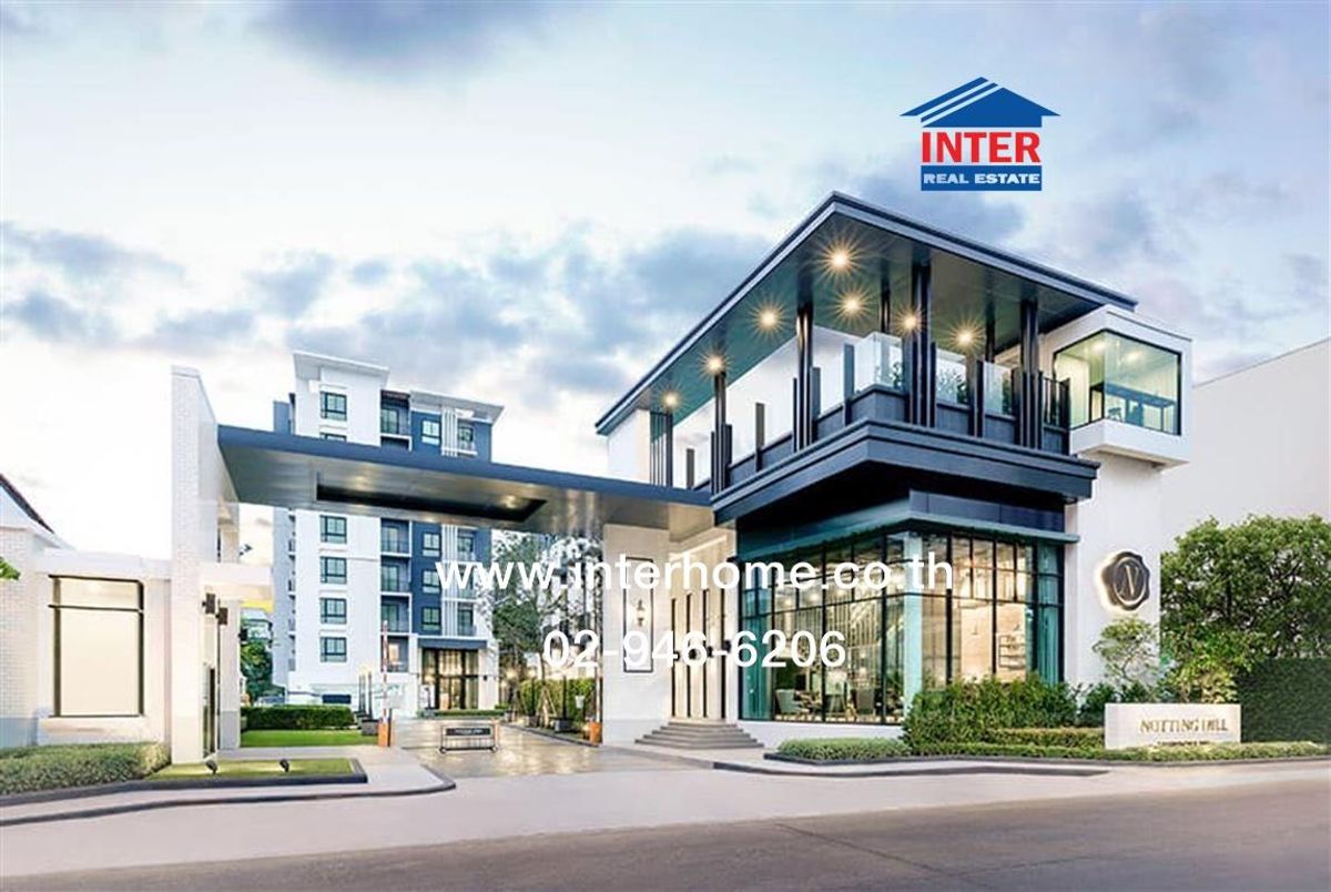 For SaleCondoBangna, Bearing, Lasalle : Condominium 25.79 sq.m. Knotting Hill Sukhumvit 105 near BTS Bearing Soi Sukhumvit 105 (Soi Lasal), Sukhumvit Road, Bang Na-Trat Road, Bang Na District, Bangkok
