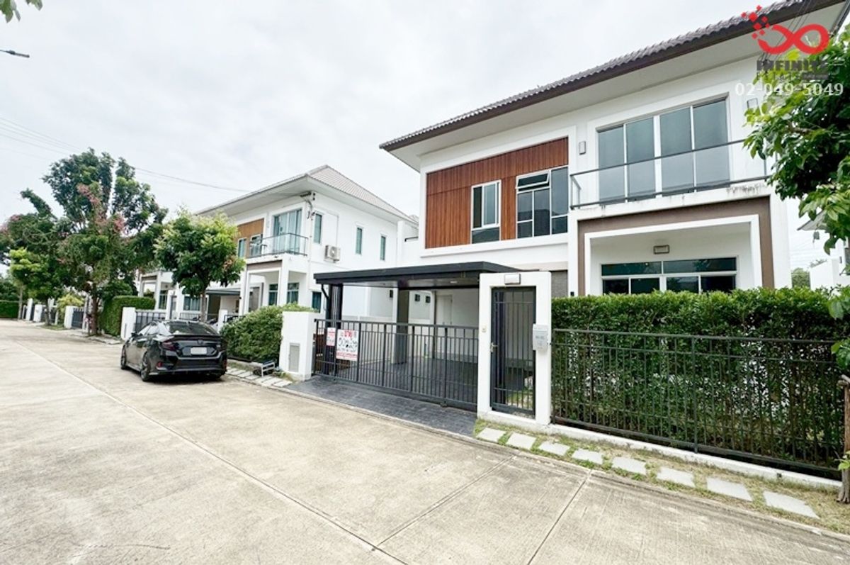 ขายบ้านนนทบุรี บางใหญ่ บางบัวทอง : ขายบ้านเดี่ยว Rest บางใหญ่ 50 ตรว.พร้อมอยู่ ใกล้ MRT-เซ็นทรัล เวสต์เกต