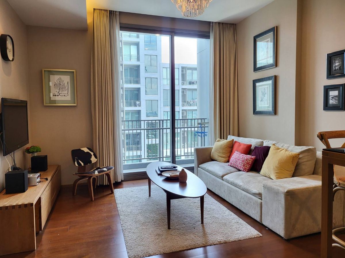 For SaleCondoSukhumvit, Asoke, Thonglor : Condo Quattro thonglor for sale 53.39 sq.m. 1 bed 1 bath, high floor, city view, fully furnished 10,900,000 Thai baht 