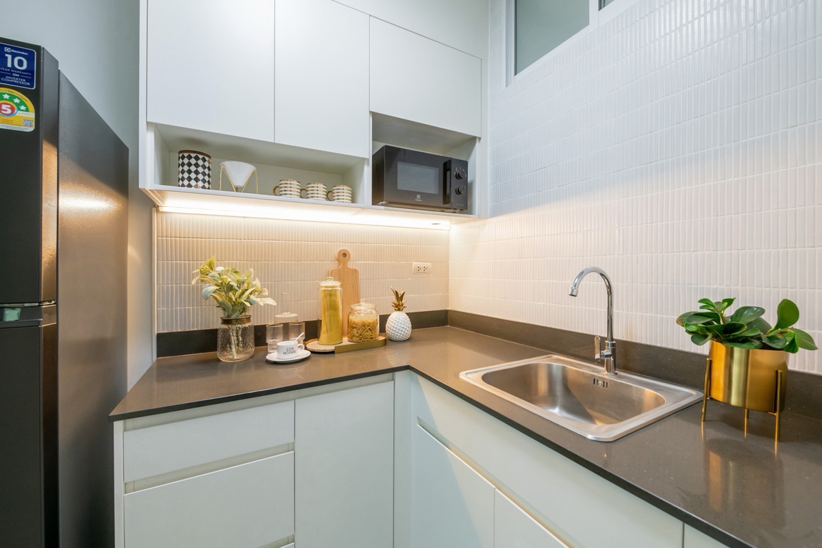 ให้เช่าคอนโดพระราม 9 เพชรบุรีตัดใหม่ RCA : 🔥ให้เช่าด่วน🔥I-Biza Condo RCA เฟอร์นิเจอร์ - เครื่องใช้ไฟฟ้าครบ ห้องทิศเหนือไม่ร้อน พร้อมเข้าอยู่ ❗