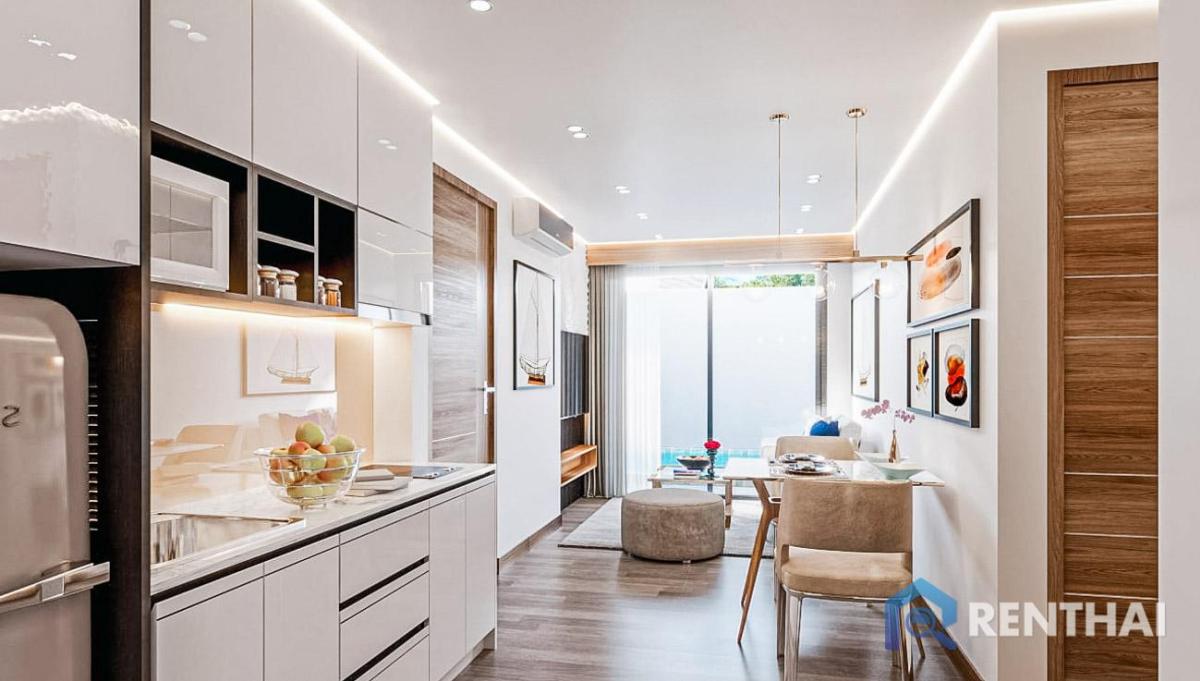 For SaleCondoPhuket : Luxury Studio Condo in Wekata 3, Phuket: Fully Furnished, Gym & Parking