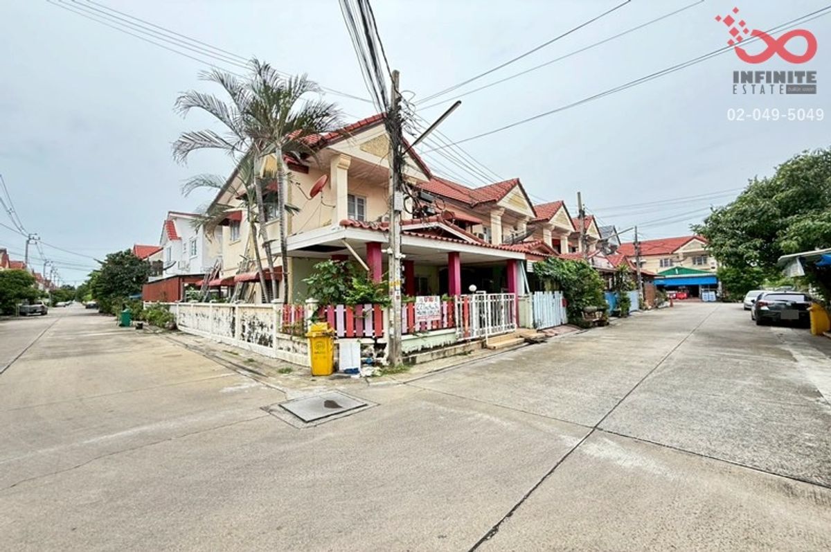 ขายทาวน์โฮมนนทบุรี บางใหญ่ บางบัวทอง : ขายทาวน์เฮาส์หลังมุม ลภาวัน 12 บางบัวทอง 27ตรว.ต่ำกว่าราคาตลาด