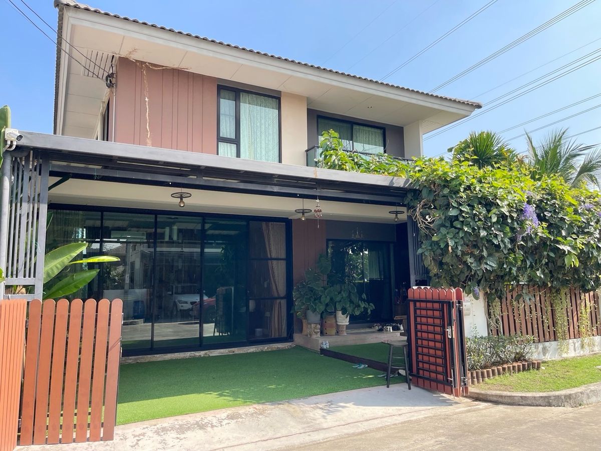 For SaleHouseRathburana, Suksawat : 🍀 House for sale, Town Plus Prachauthit, after the corner 70.20 sq.w., near Big C Pracha Uthit
