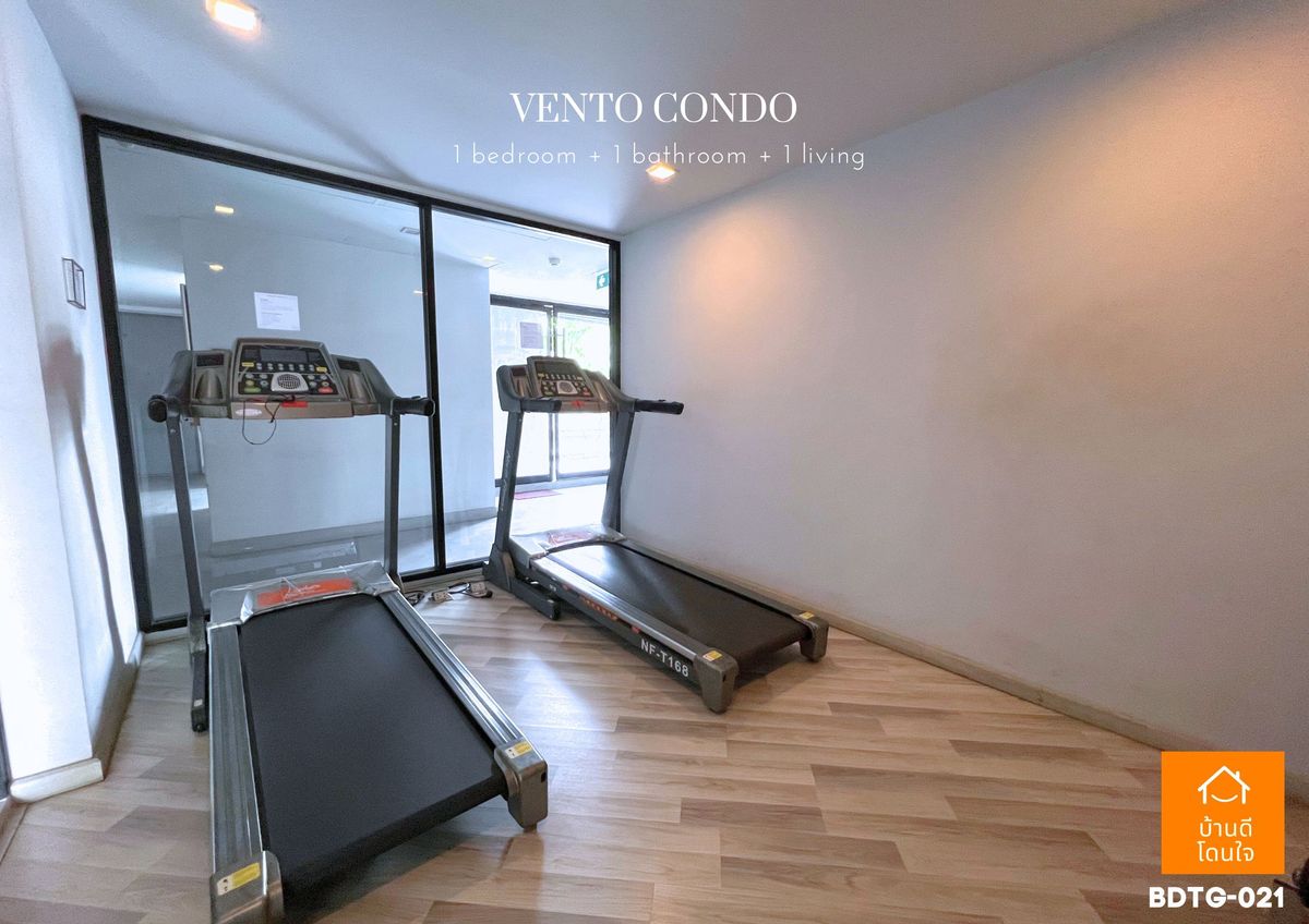 ขายคอนโดเกษตร นวมินทร์ ลาดปลาเค้า : Vento Condo เกษตร-นวมินทร์ ห้องมุม (40.71 ตร.ม.) 