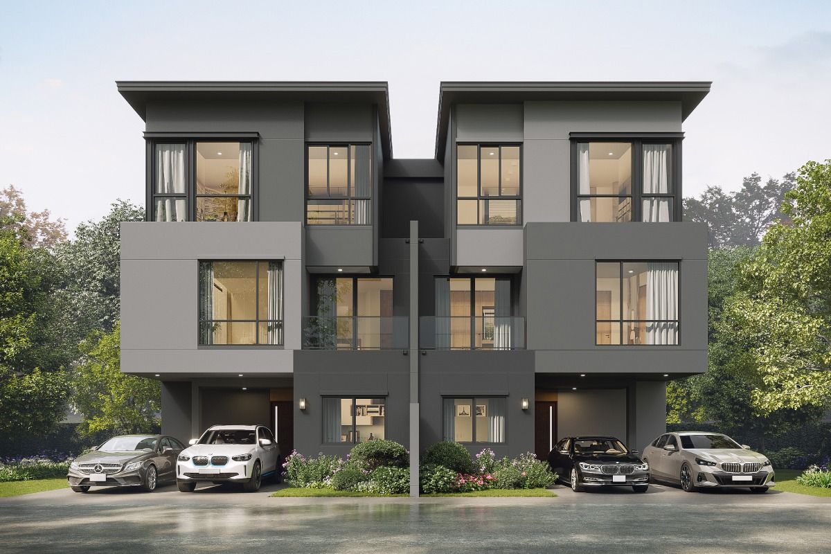 ขายบางนา แบริ่ง ลาซาล : 🏡 บ้านแฝด 3 ชั้น แปลงมุม หน้าสวน ใกล้คลับเฮาส์ – ราคาพิเศษก่อนปิดโครงการ! | บ้านกลางเมือง ดิ อิดิทชั่น บางนา