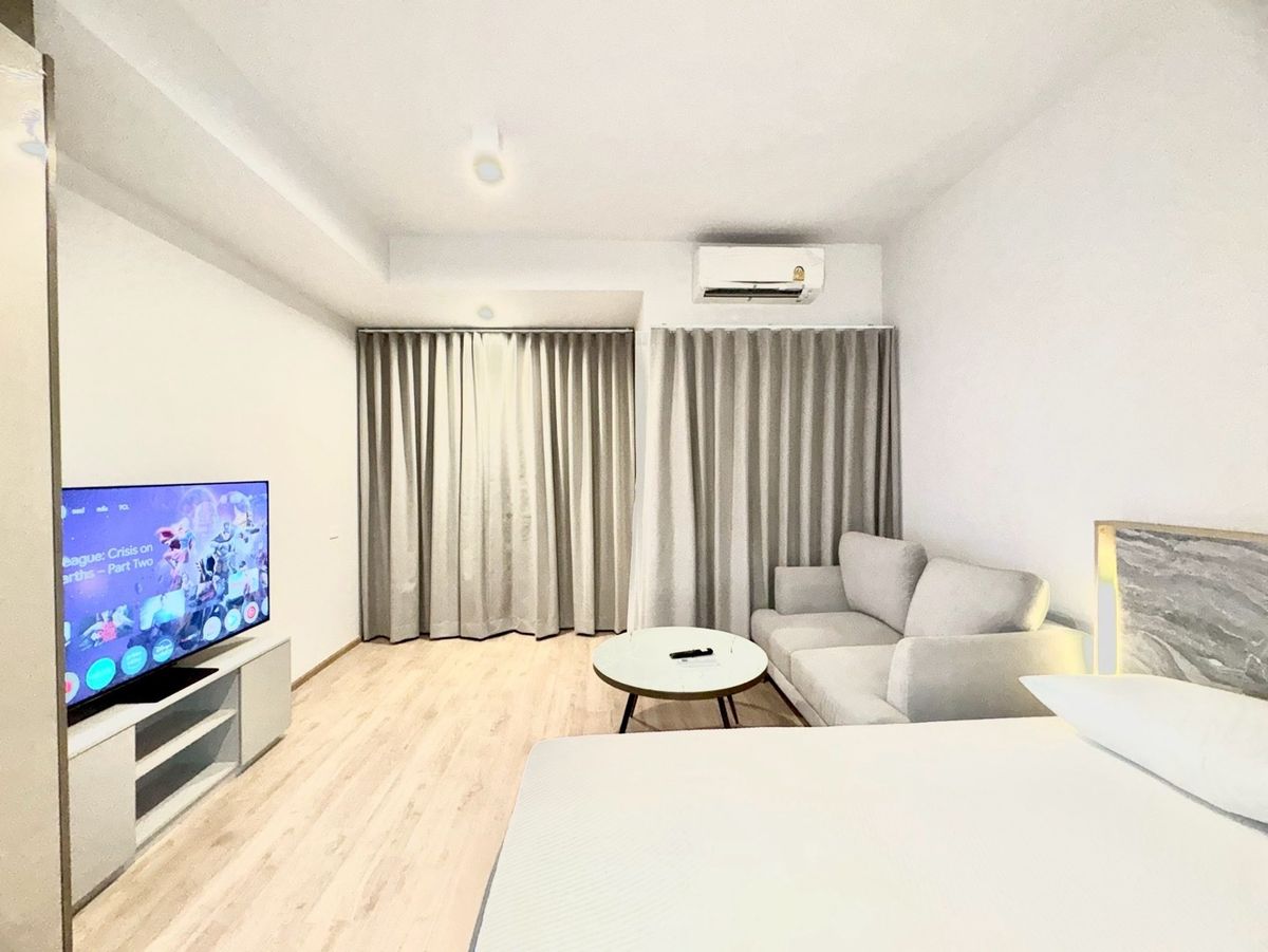 ให้เช่าคอนโดพระราม 9 เพชรบุรีตัดใหม่ RCA : IDEO RAMA9 ASOKE🔥 Studio ว่างพร้อมให้เช่า สอบถามเพิ่มเติมที่0849792464